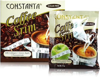 قهوة Constanta Slim – بدون سكر ☕🍏